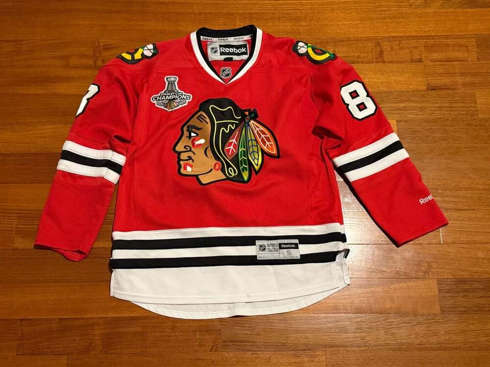 Reebok Chicago Blackhawks Patrick Kane 88 Jersey Size S
